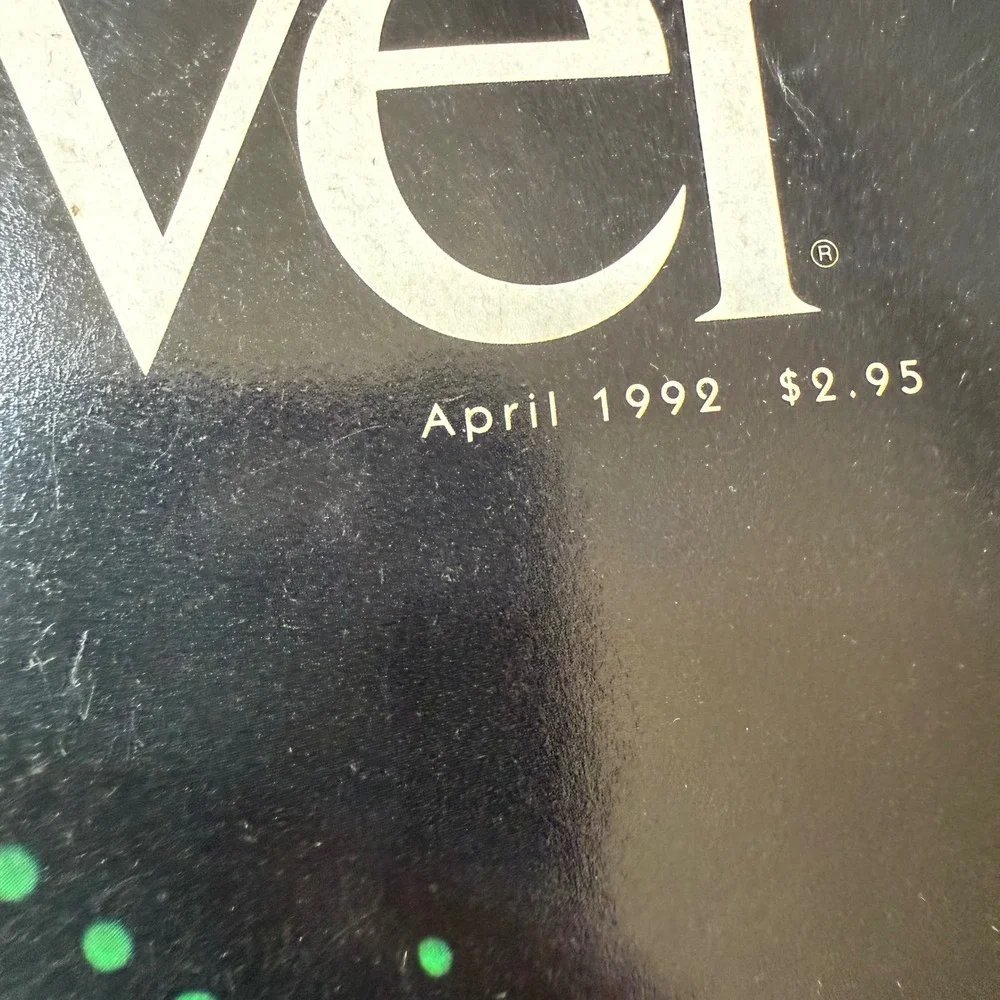Discover Magazine April 1992 Time‎ Travel Science Forbidden Planets Issue